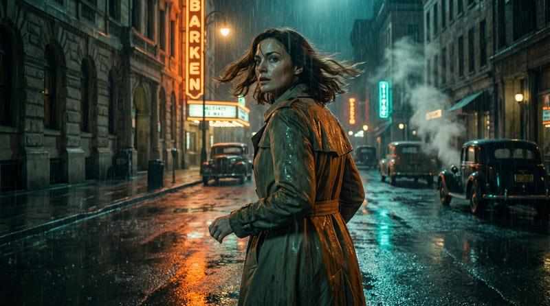 欧美系列经典镜头视频 - 雨中漫步